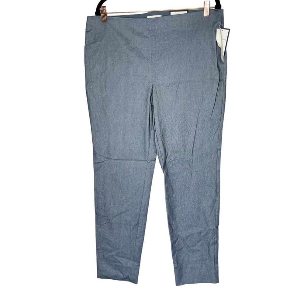 Charter Club Tummy Control Cambridge Skinny Comfy Work Pants plus size 16